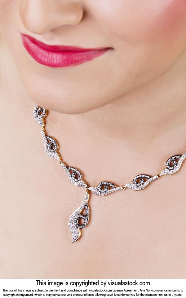 fashion Jewellery Designs Necklace For Woman