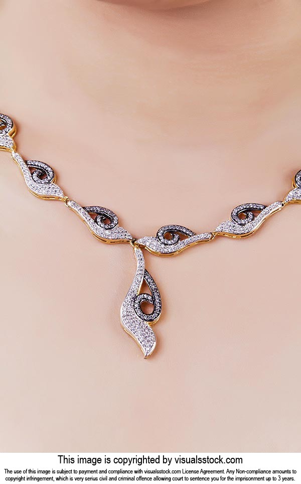 Diamond Necklace designs Woman Jewellery Online Sh