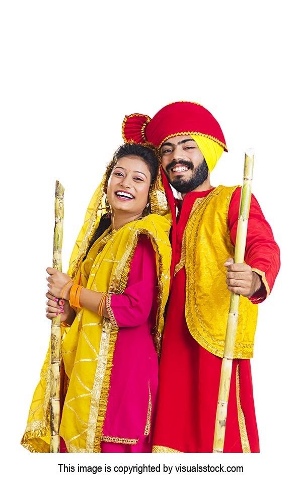 Punjabi dress man and woman hotsell