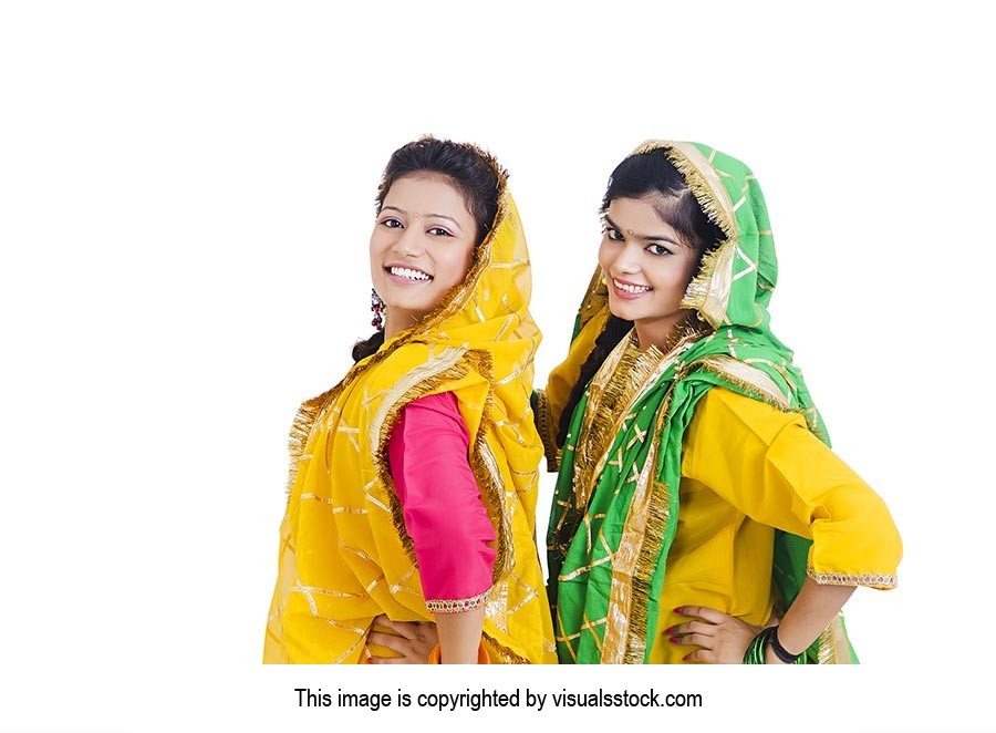 Punjabi female store traditional dress