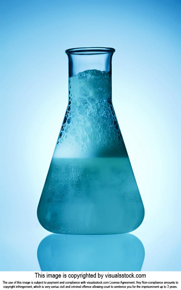 Apparatus ; Beaker ; Biology ; Blue ; Bottle ; Bub