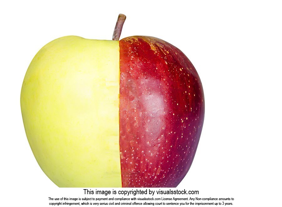 Apple ; Bizarre ; Bonding ; Close-Up ; Color Image