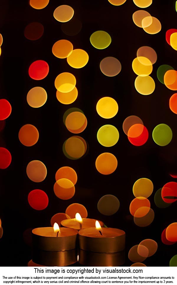 Arranging ; Bright ; Burning ; Candles ; Celebrati