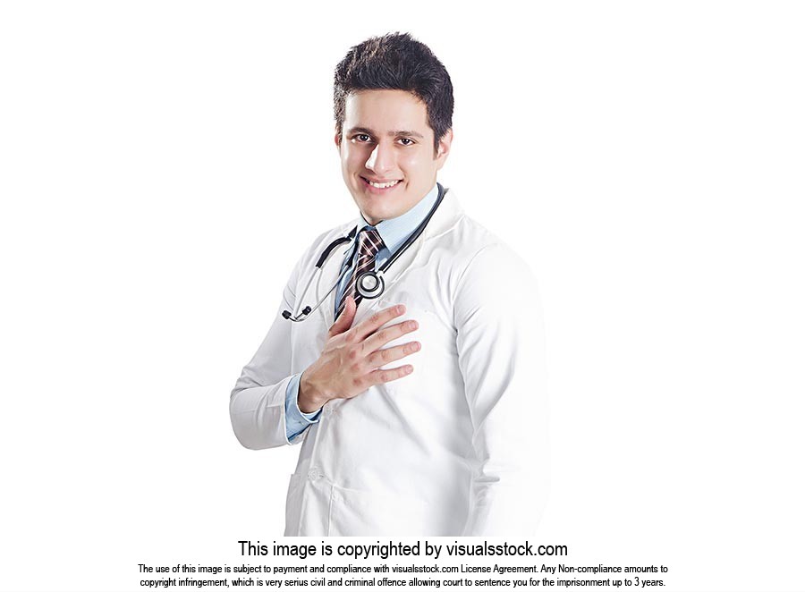 Indian Man Doctor Pledging