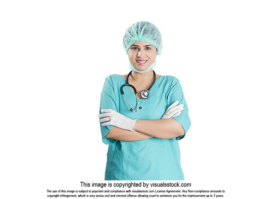 Indian Female Surgeon Doctor