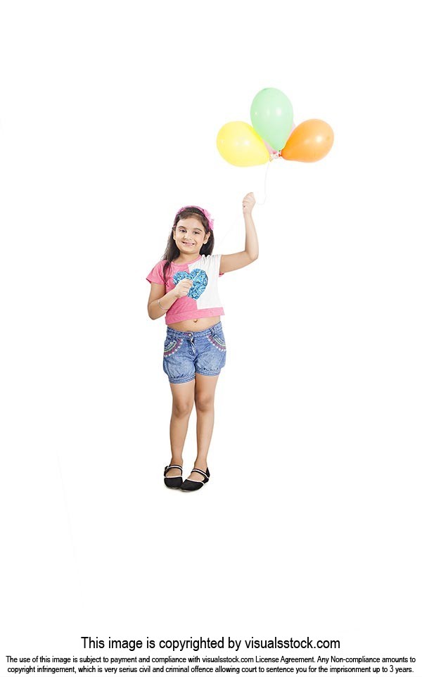 1 Person Only ; Arms Raised ; Balloon ; Birthday ;