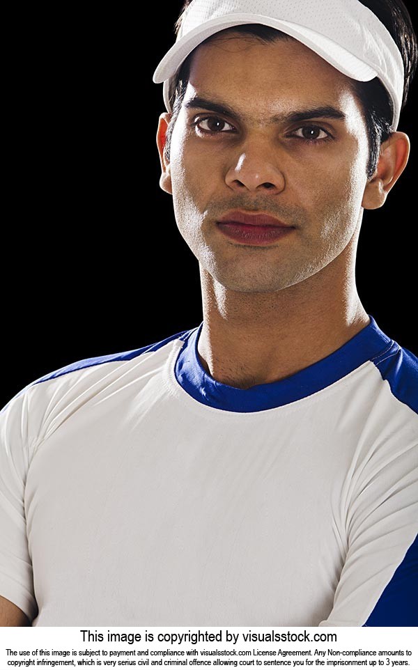 Attitude Indian Sports;Man Tennis Player