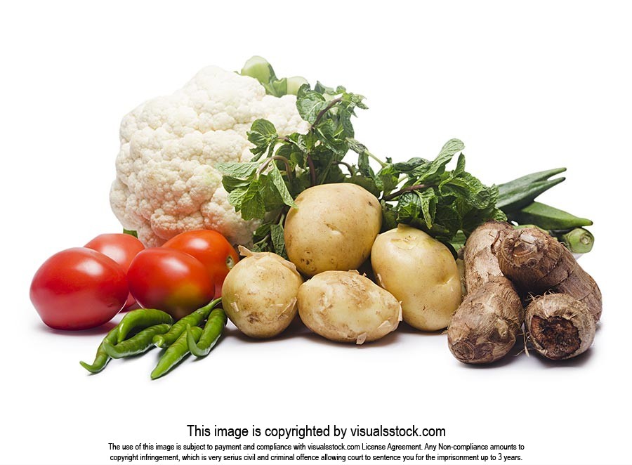 Abundance ; Arranging ; Cauliflower ; Close-Up ; C