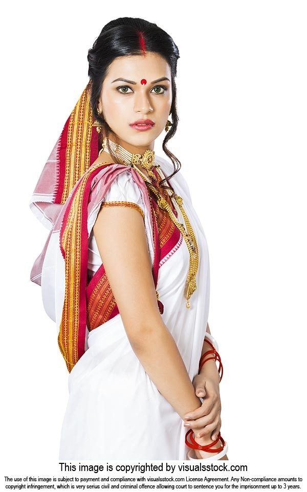 Indian Traditional Bengali Woman