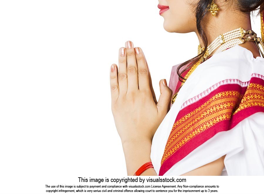 Bengali Woman Praying