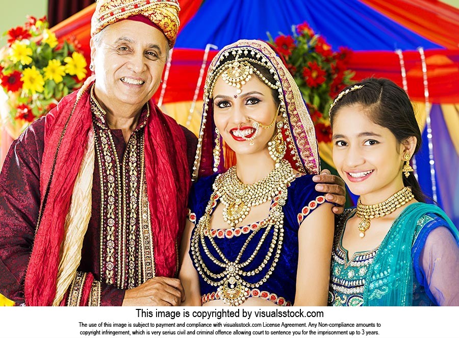 Indian Father Wedding Daughter