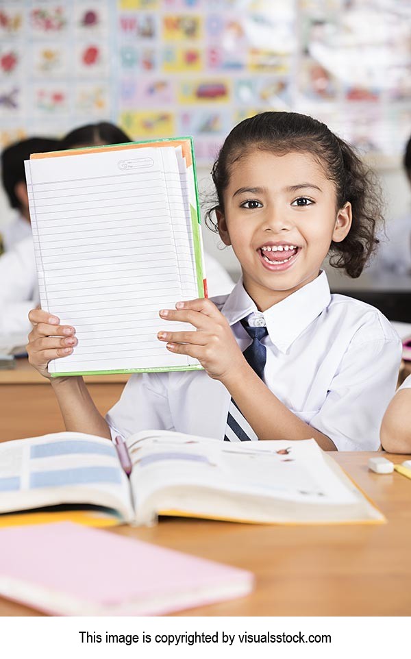 1 Person Only ; Book ; Classroom ; Color Image ; C