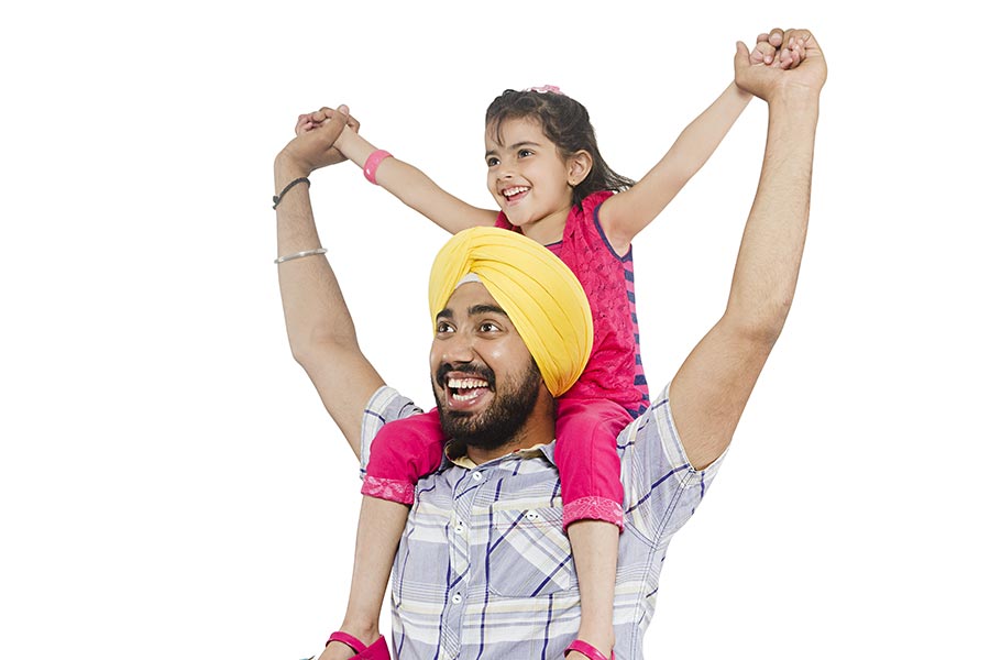 happy-punjabi-father-carrying-her-little-daughter-on-shoulder-having