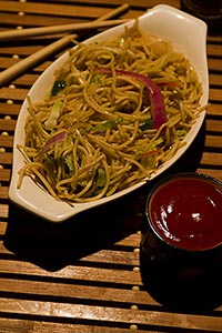 Arranging ; Bowl ; Chinese ; Chopsticks ; Chutney 