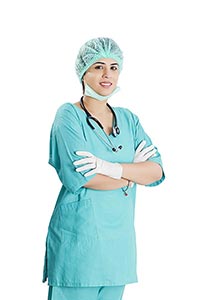 Indian Woman Surgeon Doctor