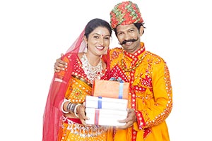 Indian Gujrati Couple Gift Boxes