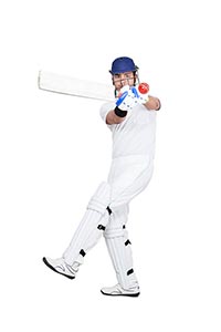 1 Person Only ; 20-25 Years ; Action ; Ball ; Bat 